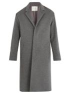 Mackintosh Single-breasted Wool-blend Coat