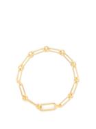Tom Wood - Chain-link 9kt Gold-plated Bracelet - Mens - Gold