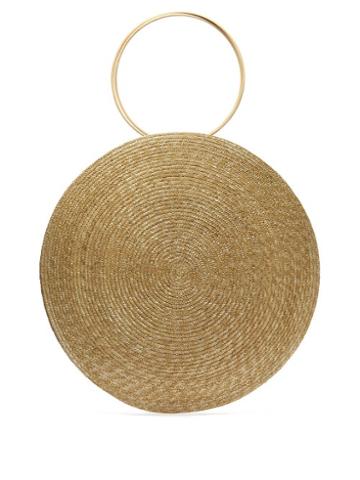 Matchesfashion.com Eliurpi - Circle Maxi Woven Straw Bag - Womens - Beige