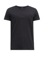 Mens Rtw Balmain - Logo-embossed Cotton-jersey T-shirt - Mens - Black