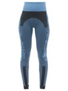 Matchesfashion.com Adidas By Stella Mccartney - Truepurpose Seamless Recycled Fibre-blend Leggings - Womens - Blue