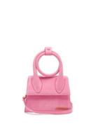 Matchesfashion.com Jacquemus - Chiquito Noeud Leather Cross-body Bag - Womens - Pink