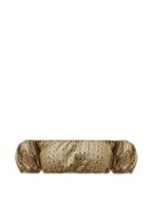 Matchesfashion.com Lisa Marie Fernandez - Leandra Metallic Seersucker Bikini - Womens - Black Gold