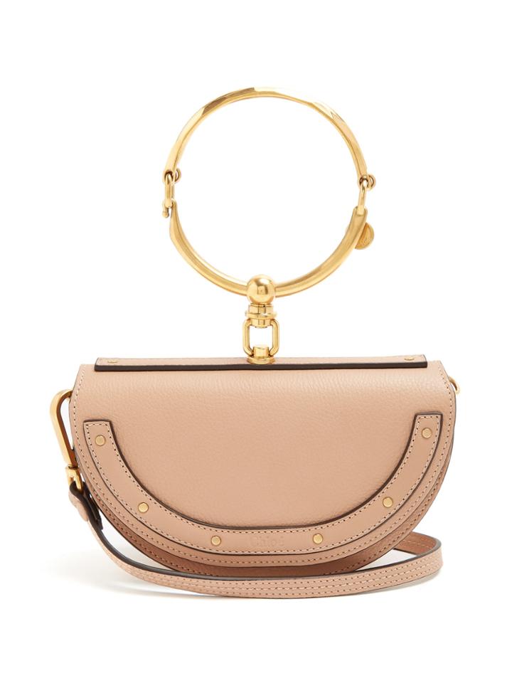 Chloé Nile Minaudire Grained-leather Cross-body Bag