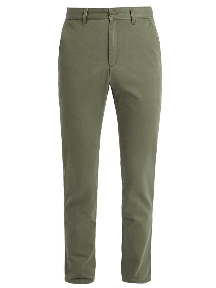 A.p.c. Italia Cotton Chino Trousers