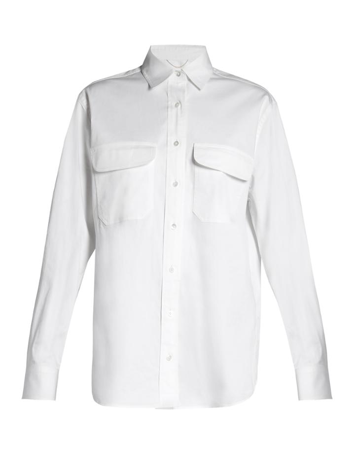 The Row Pilt Stretch-poplin Shirt