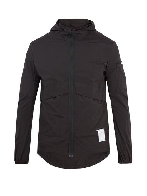 Matchesfashion.com Satisfy - Self Stowing Shell Windbreaker Jacket - Mens - Black