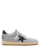 Matchesfashion.com Golden Goose Deluxe Brand - Ball Star Low Top Suede Trainers - Mens - Grey Multi