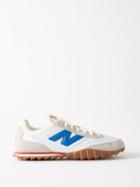 New Balance - Rc30 Suede And Nylon Trainers - Mens - White Blue