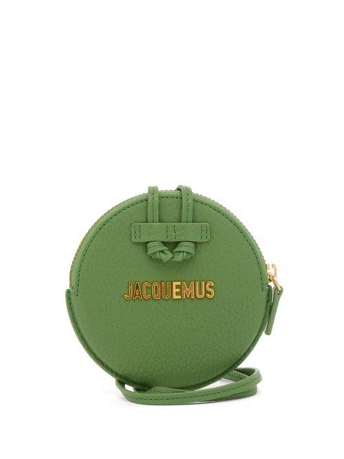 Matchesfashion.com Jacquemus - Le Pitchou Leather Coin Purse - Womens - Green