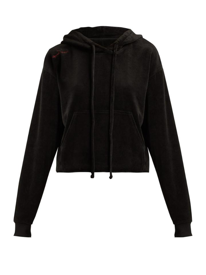 The Upside Hoya Velour Hooded Sweatshirt