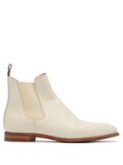Matchesfashion.com Hillier Bartley - Bonnie Leather Chelsea Boots - Womens - Ivory