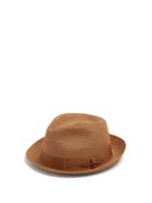 Borsalino Block-colour Panama Hat