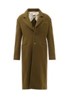 Nick Fouquet - Tommaso Wool-blend Felt Coat - Mens - Green