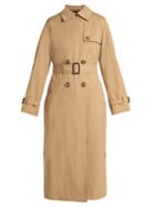 Matchesfashion.com Weekend Max Mara - Belted Double Breasted Trench Coat - Womens - Tan