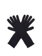 Jil Sander - Ribbed Wool Gloves - Mens - Navy