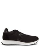 Matchesfashion.com Paul Smith - Seventies Suede-trimmed Technical-fabric Trainers - Mens - Black