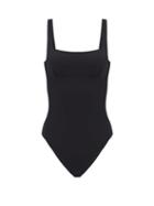 Matchesfashion.com Max Mara Beachwear - Gallura Swimsuit - Womens - Black