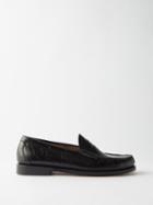 G.h. Bass & Co. - X Maharishi Weejuns Leather Penny Loafers - Mens - Black
