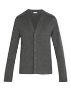 Matchesfashion.com Tomas Maier - Cashmere Knitted Cardigan - Mens - Grey