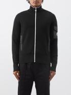 Moncler - Flap-pocket Zipped Cotton Jacket - Mens - Navy