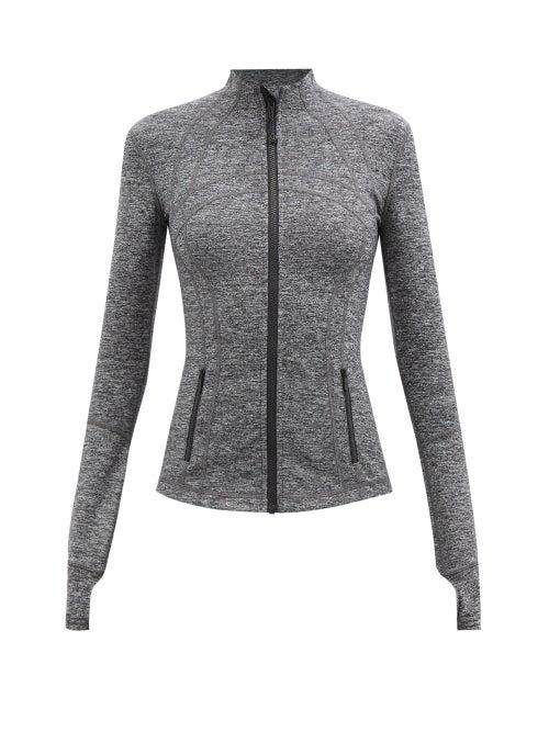Lululemon - Define Technical-jersey Jacket - Womens - Black Grey