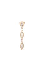 Matchesfashion.com Jacquie Aiche - Diamond Yellow Gold Single Earring - Womens - Yellow Gold