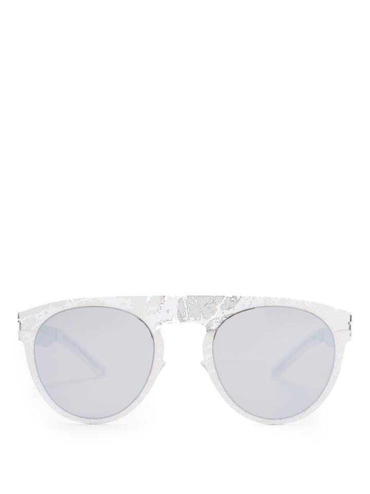 Mykita X Maison Margiela Mm Transfer Aviator Sunglasses