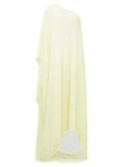 Matchesfashion.com Halpern - One-shoulder Sequinned Dress - Womens - Yellow White