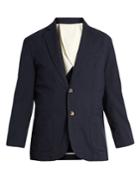 De Bonne Facture Stretch-cotton Seersucker Jacket