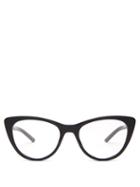 Matchesfashion.com Prada Eyewear - Cat Eye Acetate Glasses - Womens - Black