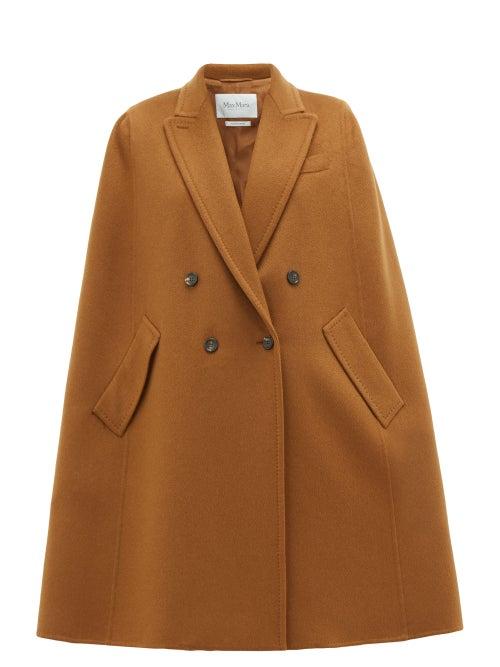 Matchesfashion.com Max Mara - Pampas Cape - Womens - Mid Brown