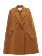 Matchesfashion.com Max Mara - Pampas Cape - Womens - Mid Brown