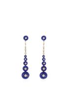 Matchesfashion.com Fernando Jorge - Surrounding Diamond, Lapis & 18kt Gold Earrings - Womens - Blue
