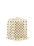 Matchesfashion.com Lemaire - Wooden-bead Shoulder Bag - Womens - White