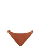 Matchesfashion.com Eres - Lande Ring-embellished Bikini Briefs - Womens - Brown