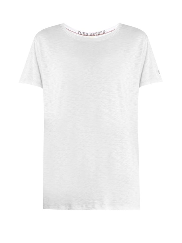 Todd Snyder + Champion Boyfriend Crew-neck Jersey T-shirt