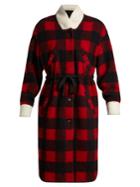 Isabel Marant Étoile Glitz Tie-waist Checked Coat