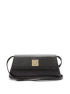 Matchesfashion.com Sparrows Weave - The Clutch Lizard Effect Leather Cross Body Bag - Womens - Black