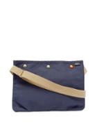 Matchesfashion.com Porter-yoshida & Co. - Coppi Canvas Cross-body Bag - Womens - Navy Multi