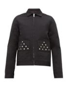 Matchesfashion.com Rick Owens Drkshdw - Brother Studded Jacket - Mens - Black