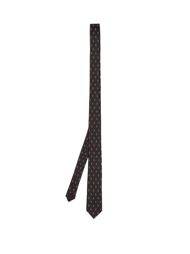 Saint Laurent Silk-jacquard Tie