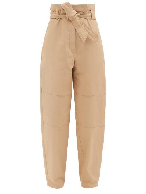 Max Mara - Canossa Trousers - Womens - Light Brown