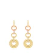 Spinelli Kilcollin Alexa Diamond, Yellow-gold & Rose-gold Earrings