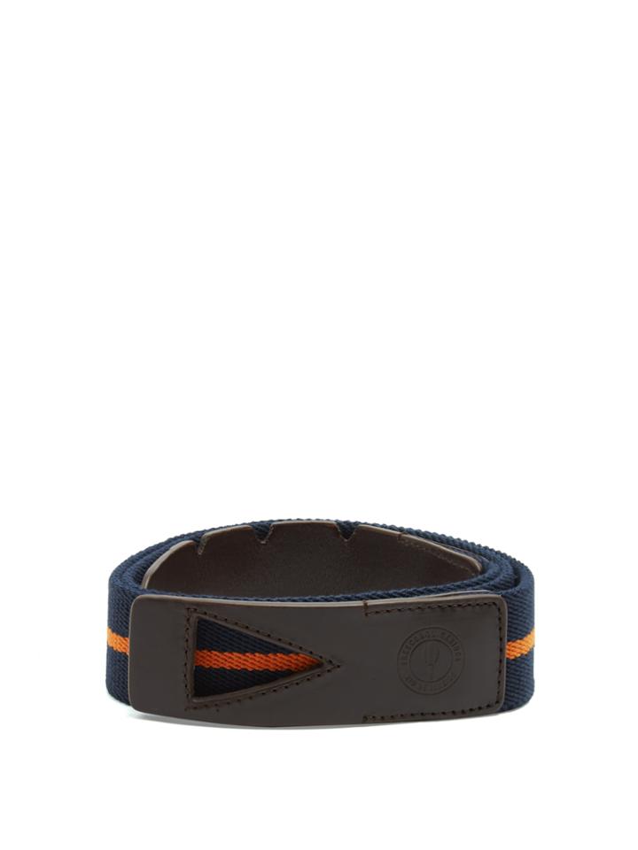 Frescobol Carioca Cotton-canvas And Leather Belt