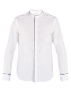 Matchesfashion.com Officine Gnrale - Gaspard Cotton Poplin Shirt - Mens - White