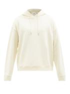 Jil Sander - Oversized Cotton-jersey Hooded Sweatshirt - Mens - Cream