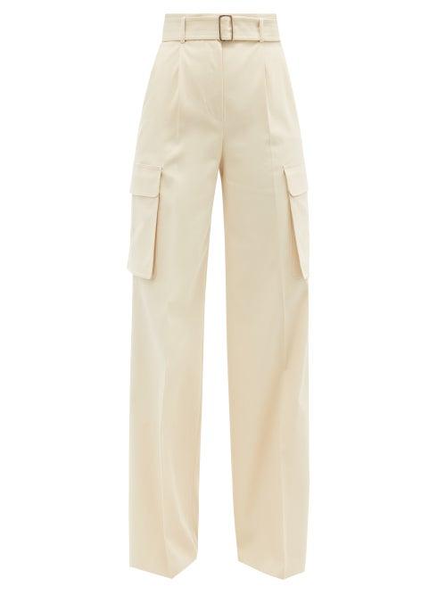Ladies Rtw Max Mara - Nebbia Trousers - Womens - Cream