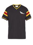Gucci Shark-print V-neck T-shirt