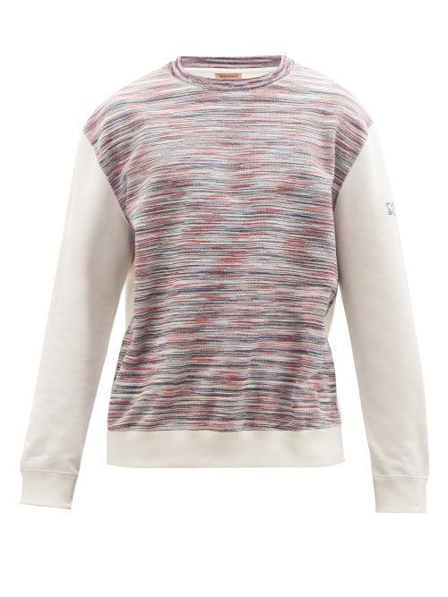 Missoni - Space-dye Cotton-jersey Sweatshirt - Mens - Multi